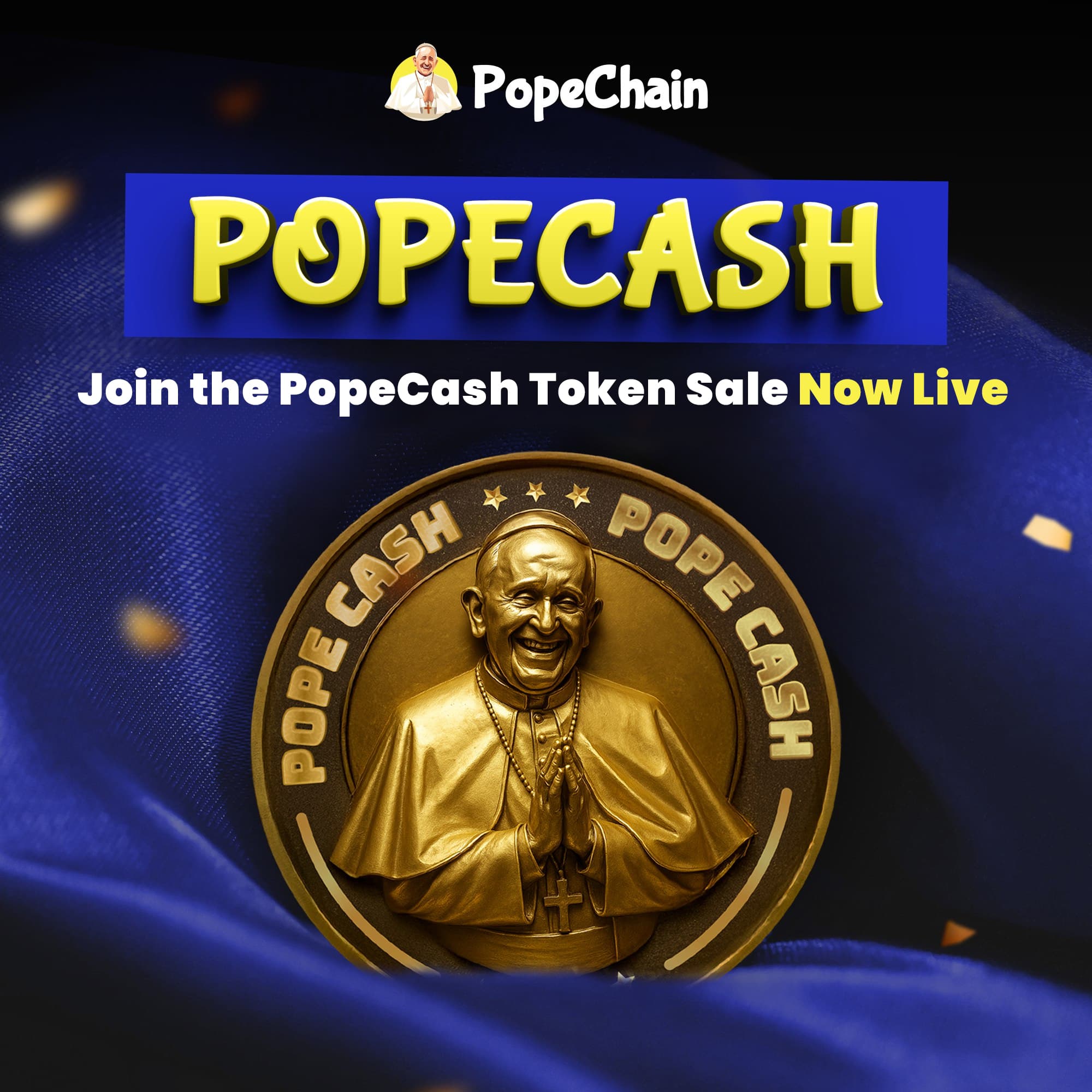 PopeCash First IDO Round: Unlock Exclusive Bonuses and Referral Rewards