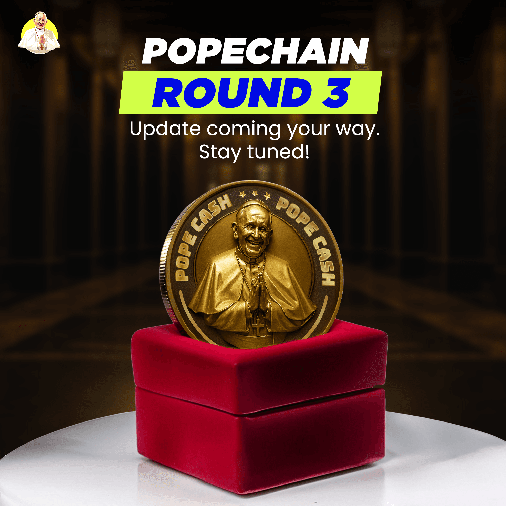 🚀 PopeCash Round 3 Sale: Final Opportunity!