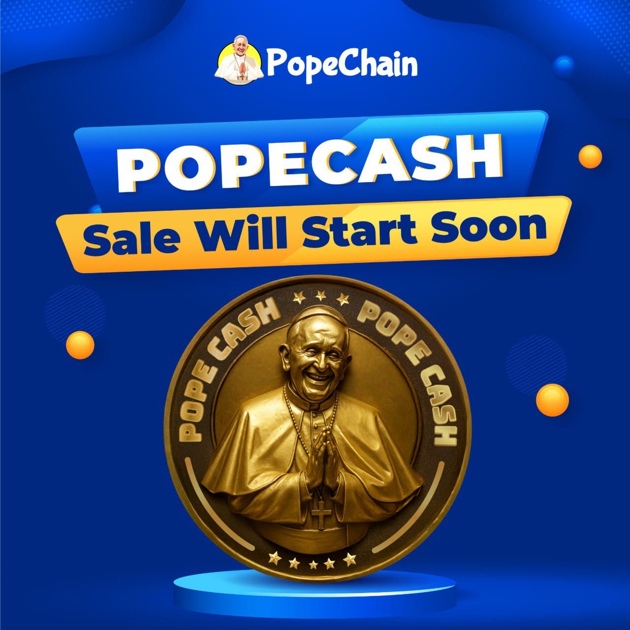 POPECASH - The Only Coin With Divine Meme Intervention